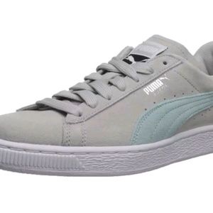 Puma Women Suede Classic Sneakers, Glacier Gray-Is